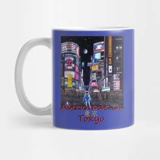 Japan Astronaut in Tokyo by Kana Kanjin Mug